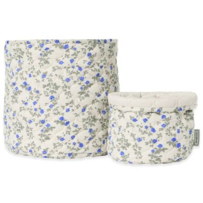 Set of 2 Quilted Storage Basket - Dainty