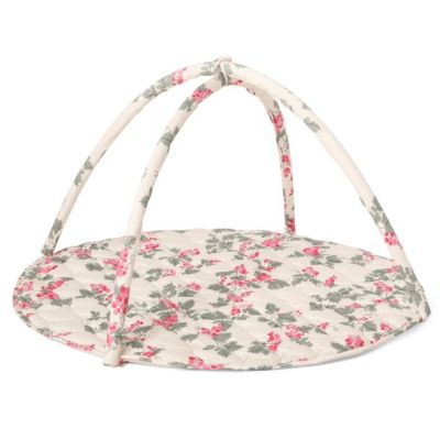 Tapis d'éveil matelassé avec arches - Raisin Rose