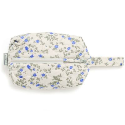 Satin Quilted Toiletry Bag - S - Dainty