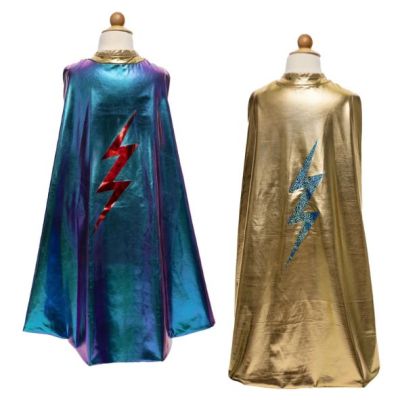 Cape de Super-héros réversible - Éclair - 4-6 ans (104-116 cm)