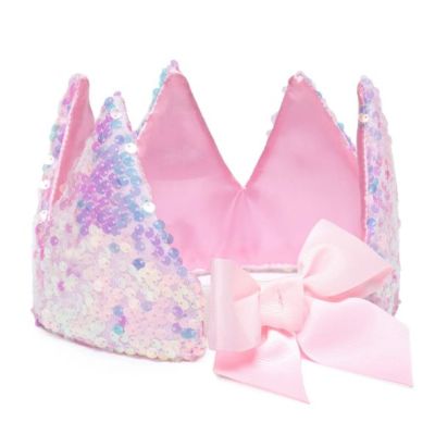 Couronne à sequins - Rose