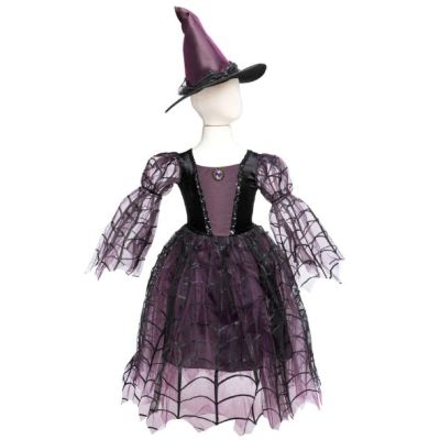Déguisement Robe & Chapeau de Sorcière Amethyst