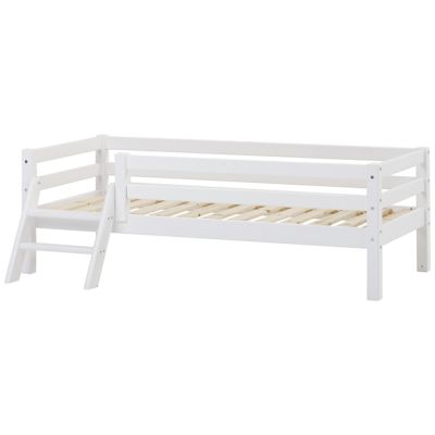 Lit junior évolutif avec échelle Eco Dream 70 x 160 cm - Blanc