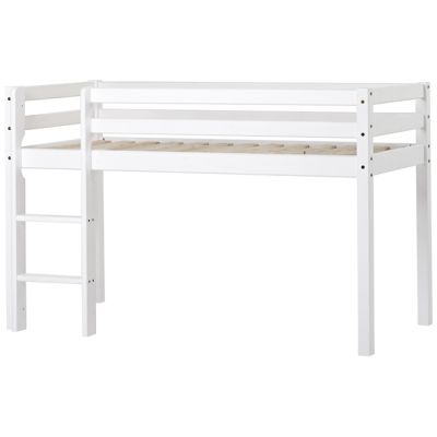 Lit mi-hauteur (H 105 cm) Eco Dream 70 x 160 cm - Blanc