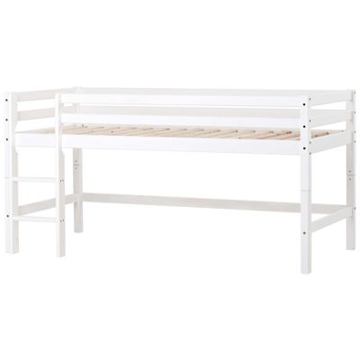 Lit mi-hauteur évolutif (H 105 cm) Eco Dream 70 x 190 cm - Blanc