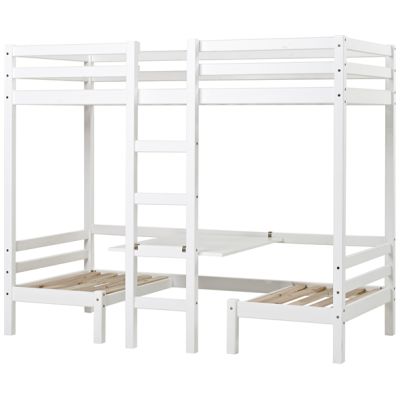 Lit superposé Eco Dream Jumbo 90 x 200 cm - Blanc