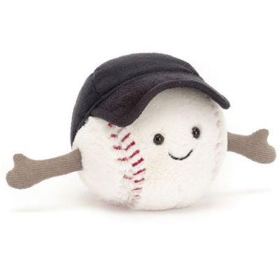 Peluche Balle de Baseball (10 cm)