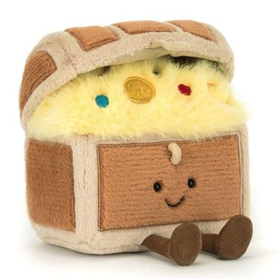 Peluche Coffre au Trésor (19 cm)