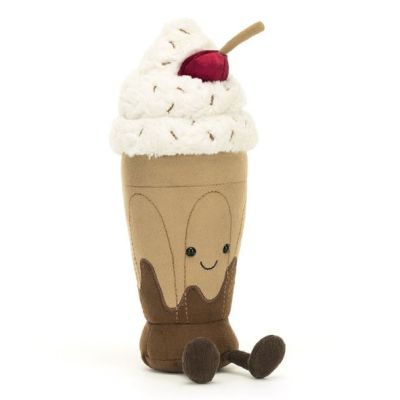 Peluche Milkshake au chocolat (27 cm)