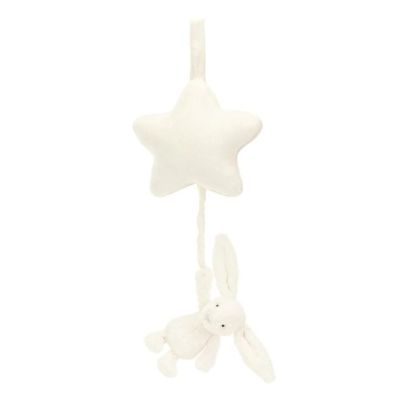 Bashful Cream Bunny Star Musical Pull