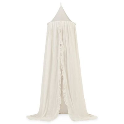 Ruffle Vintage Canopy - Ivory - 245 cm
