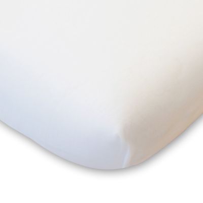 Drap Housse Coton Bio - 70 x 140 - Blanc