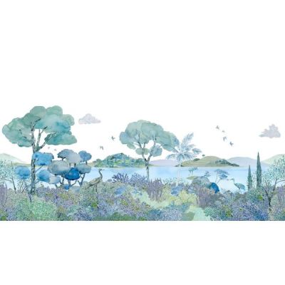 Décor Laguna - Bleu / Blanc