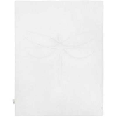 Baby Blanket - Dragonfly White