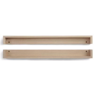 Set of 2 Eli Bed Ends - Light Oiled Oak