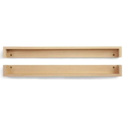Set of 2 Eli Bed Ends - Natural Oiled Oak