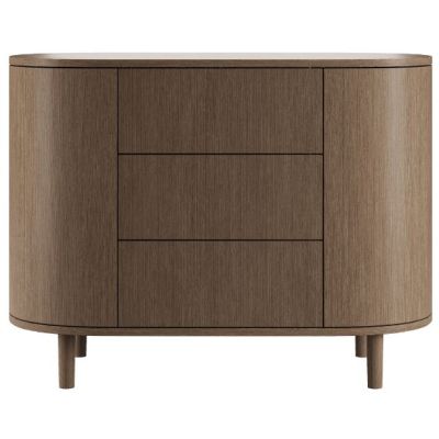 Commode Kai - Chêne Fumé