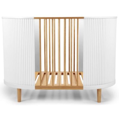 Kai Convertible Crib 70 x 120 cm - Oak / White