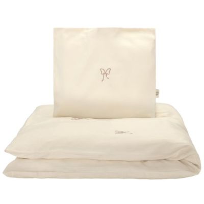 Embroidered Bed Linen 100 x 140 - Bow