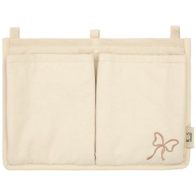 Embroidered Crib Organizer - Bow