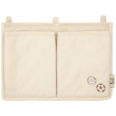 Embroidered Crib Organizer - Soccer