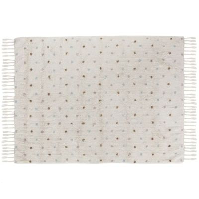 Washable Colourful Dots Rug - 120 x 160 cm