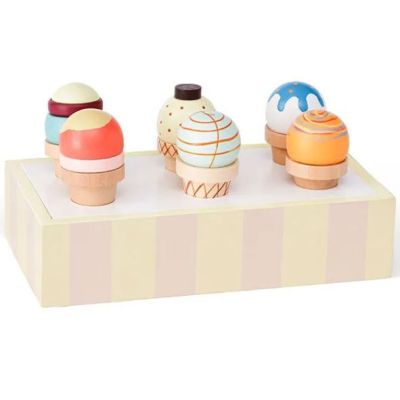 Stand de glaces en bois