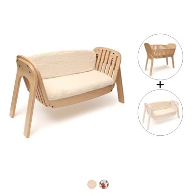 KODO Co-Sleeping Cradle + Bench Cushion