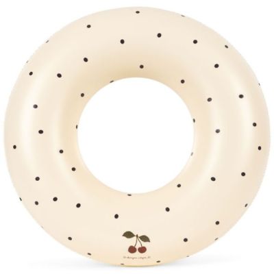 Junior Swim Ring - Navy Dots
