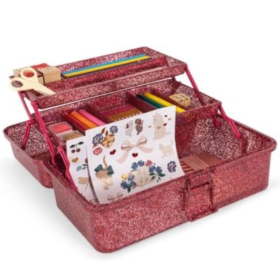 Coffret créatif - Paillettes Rose