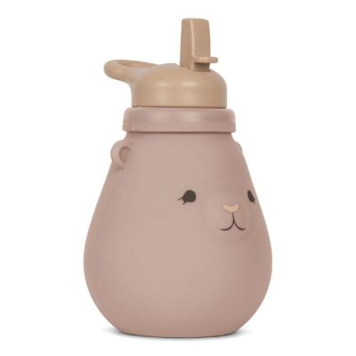 Gourde en silicone - Ours Blush