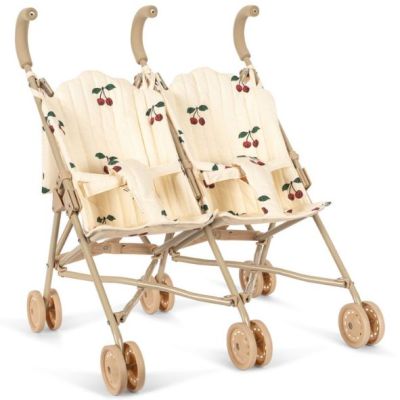 Poussette canne double pour poupée - Ma Grande Cerise