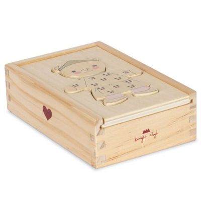 Puzzle d’habillage d’oursons - Rose