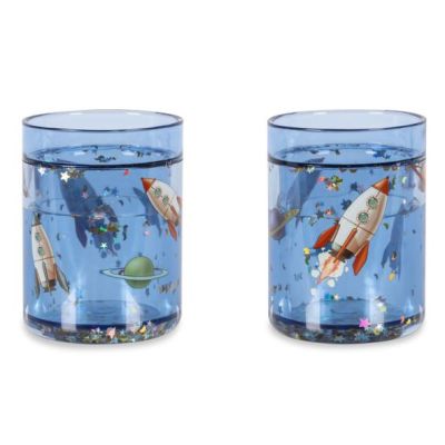 2 Pack Glitter Cups - Outer Space