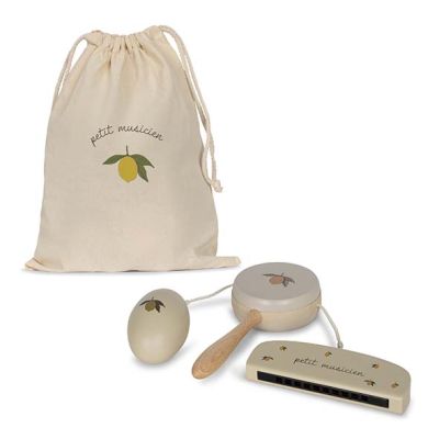 Set d'instruments de musique en bois - Citrons