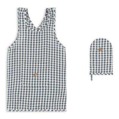 Tablier enfant et gant de cuisine - Citron