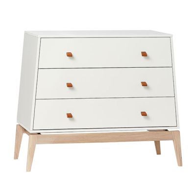 Commode Luna - Blanc / Chêne