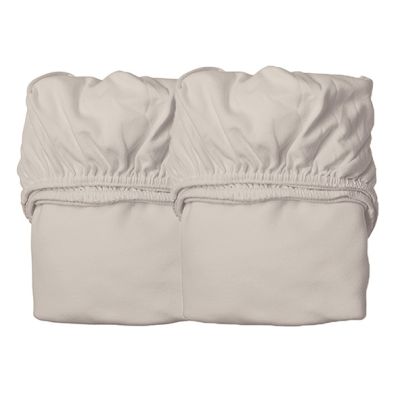 Set de 2 draps housse 70 x 140 - Cappuccino