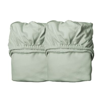 Set de 2 draps housse 70 x 140 - Vert Sauge