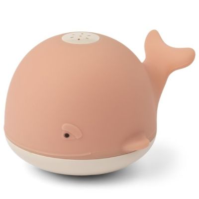 Jouet de bain arroseur Galen - Baleine Rose