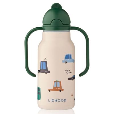 Gourde en métal avec poignées Kimmie (250 ml) - Voitures