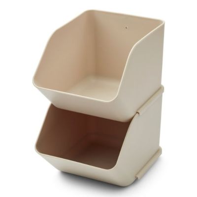 Set de 2 organiseurs de bureau Rosemary - S - Sable