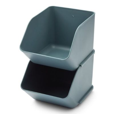 Set de 2 organiseurs de bureau Rosemary - S - Bleu