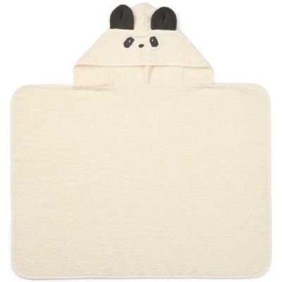Vilas Baby Hooded Towel - Panda Cream