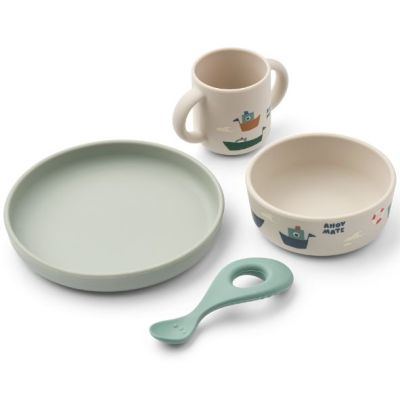 Vivi Silicone Dish Set - Sailing