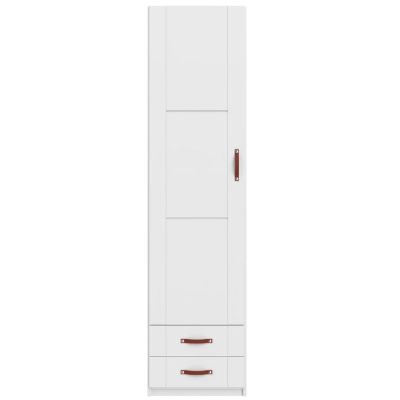 Armoire 50 cm - 1 porte & 2 tiroirs