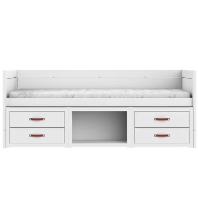 Lit banquette Original avec rangements 90 x 200 cm