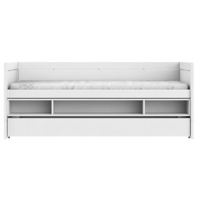 Original Bettsofa mit Schublade & Stauraum 90 x 200 cm