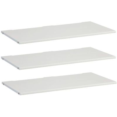 Set de 3 étagère supplémentaires pour armoire 100 cm