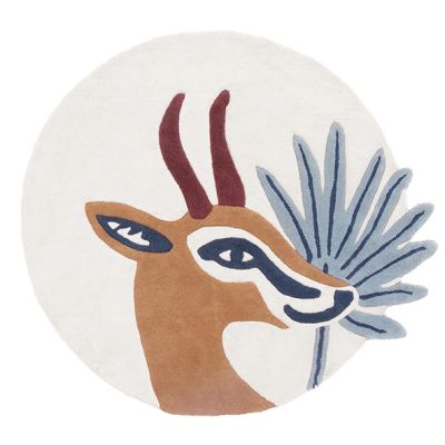 Round Rug - Gazelle